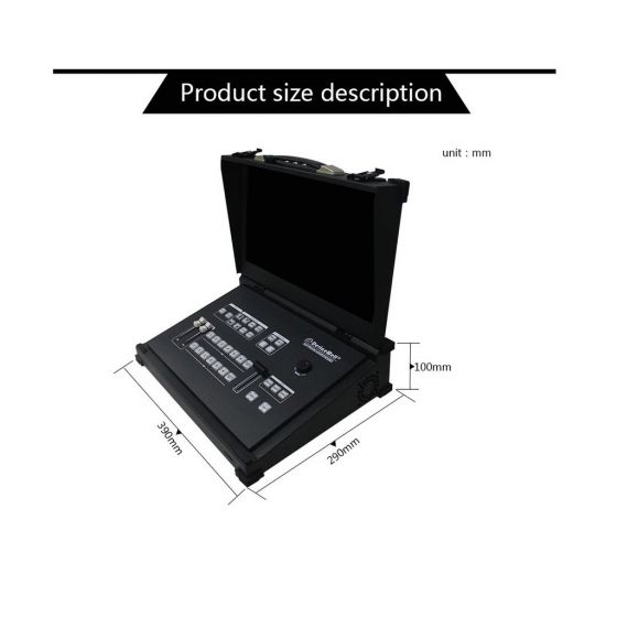 Devicewell HDS9106 Portable switchbooard with monitor HDMI*2 +SDI*4 SD/HD/3G