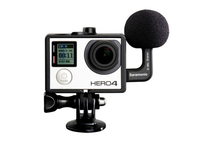 Saramonic G-Mic Profesional Stereo Ball Microphone for GoPro HERO3, HERO3+ & HERO4