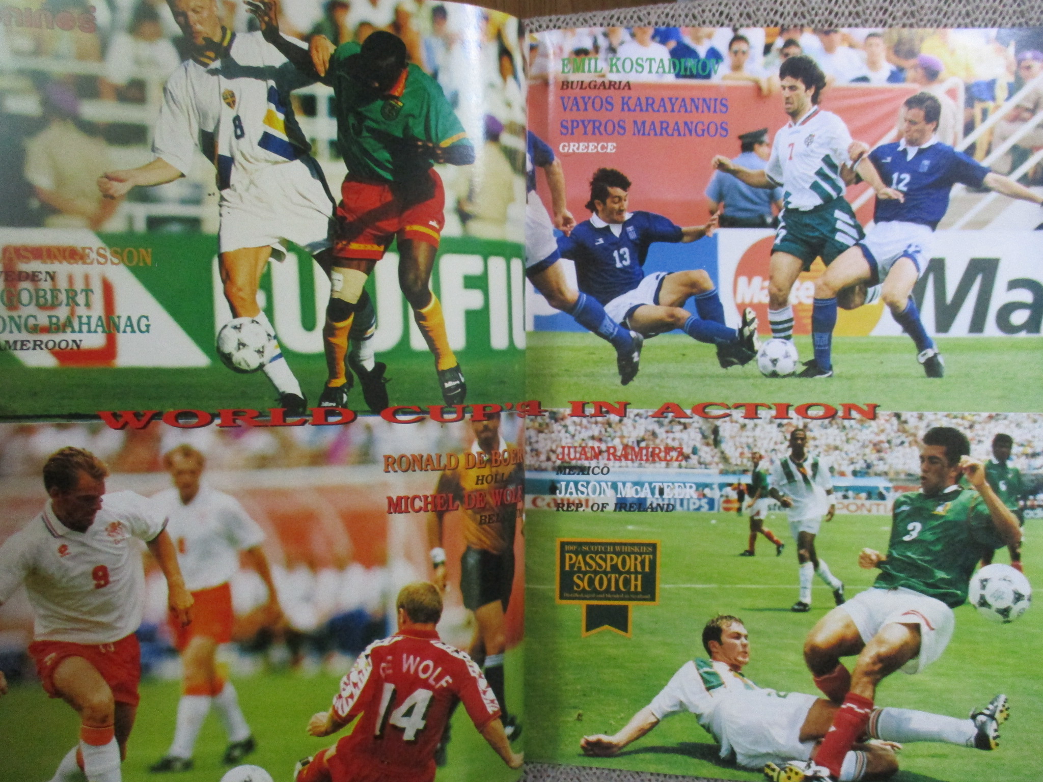 M09สตาร์ซอคเกอร์ ฉบับที่872 ปี2537 ปก โรมาริโอ หน้ากลาง การแข่งขันฟูตบอลโลก