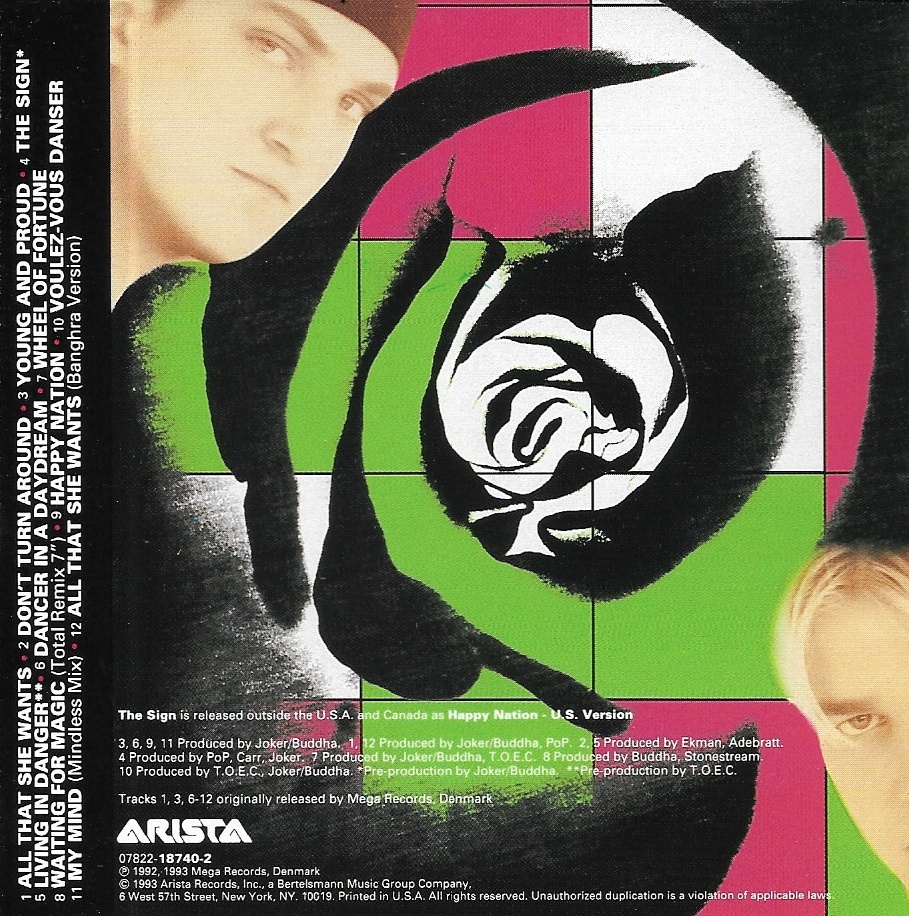 CD,Ace Of Base - The Sign (1993)(USA)