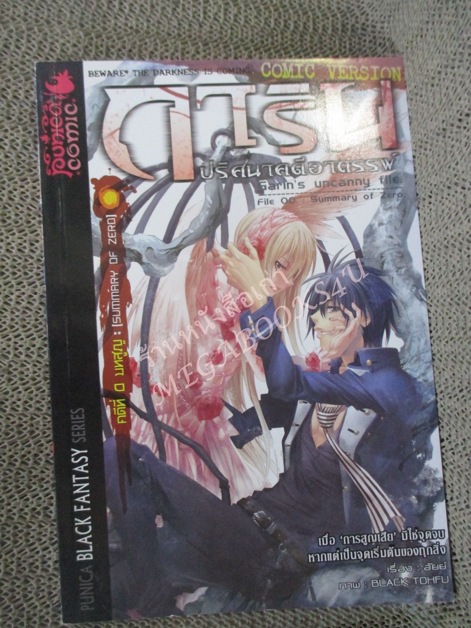 การ์ตูน การิน ปริศนาคดีอาถรรพ์ ภาค คดีที่ 0 บทสูญ / อัยย์ / Punica /