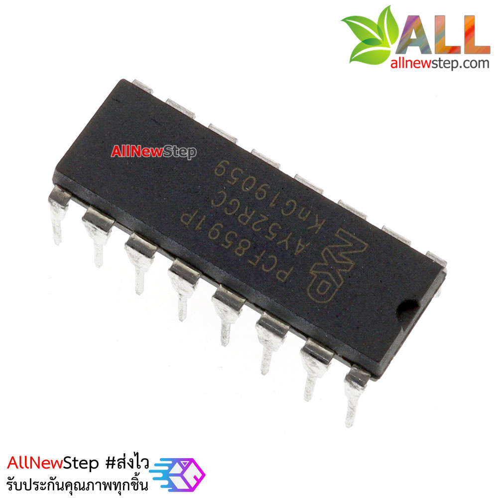 IC PCF8591P ไอซี ADC ขยายขา Analog 4 ช่อง 8bit