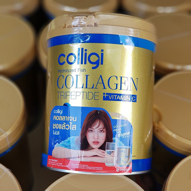 Amado Colligi Collagen อมาโด้ คอลลิจิ คอลลาเจน ราคาถูก ฟรีของแถมทุกรายการ