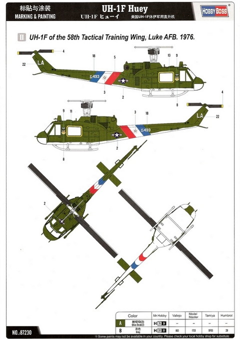 1/72 UH-1F Huey