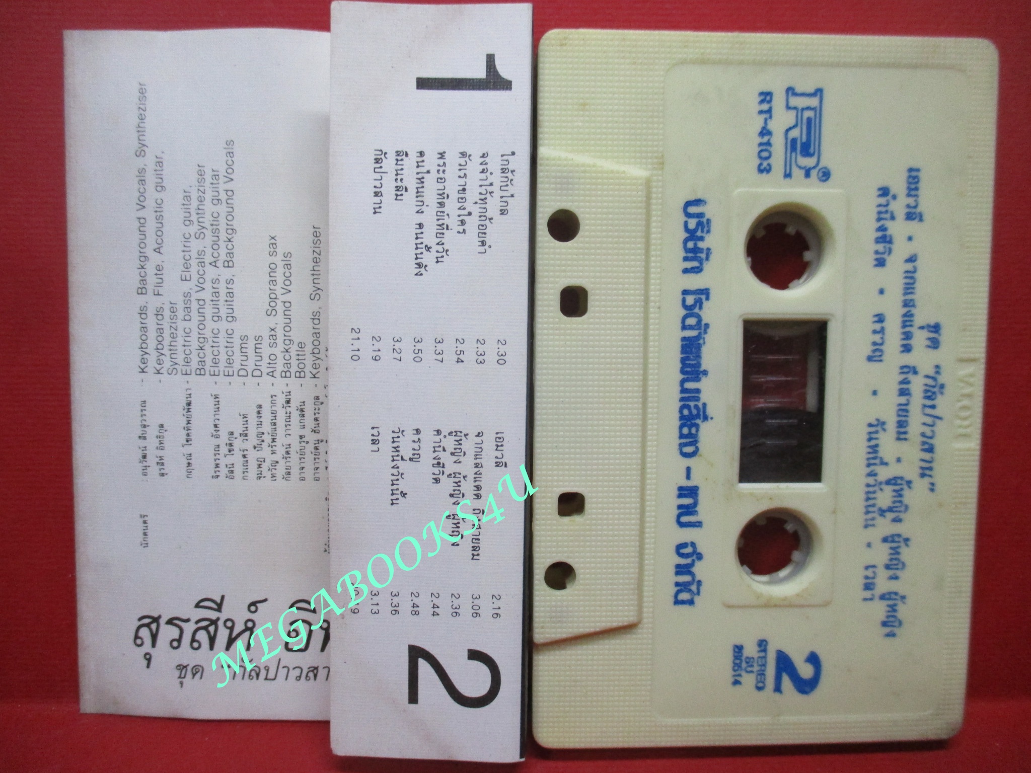 เทปเพลงไทยสากล สุรสีห์ อิทธิกุล อัลบั้ม กัลปาวสาน