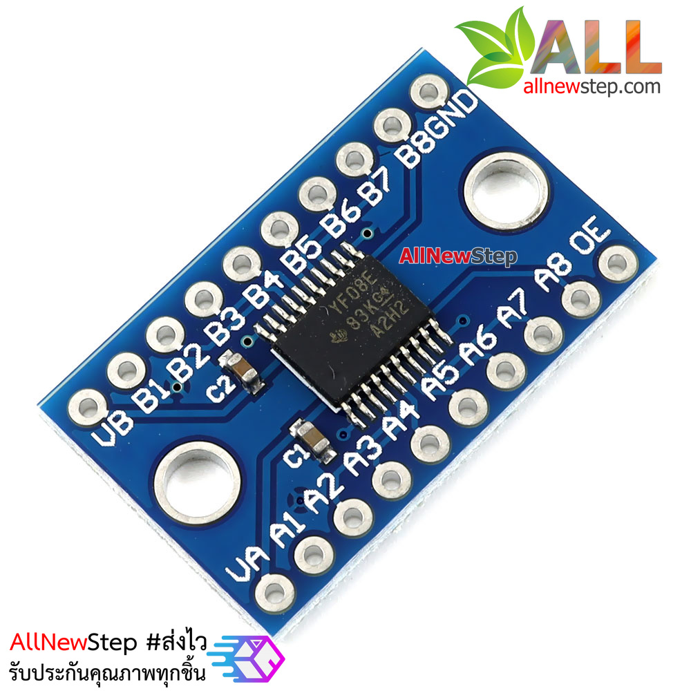 TXS0108E High-Speed Full-Duplex 8 Bit Logic Level Converter Module