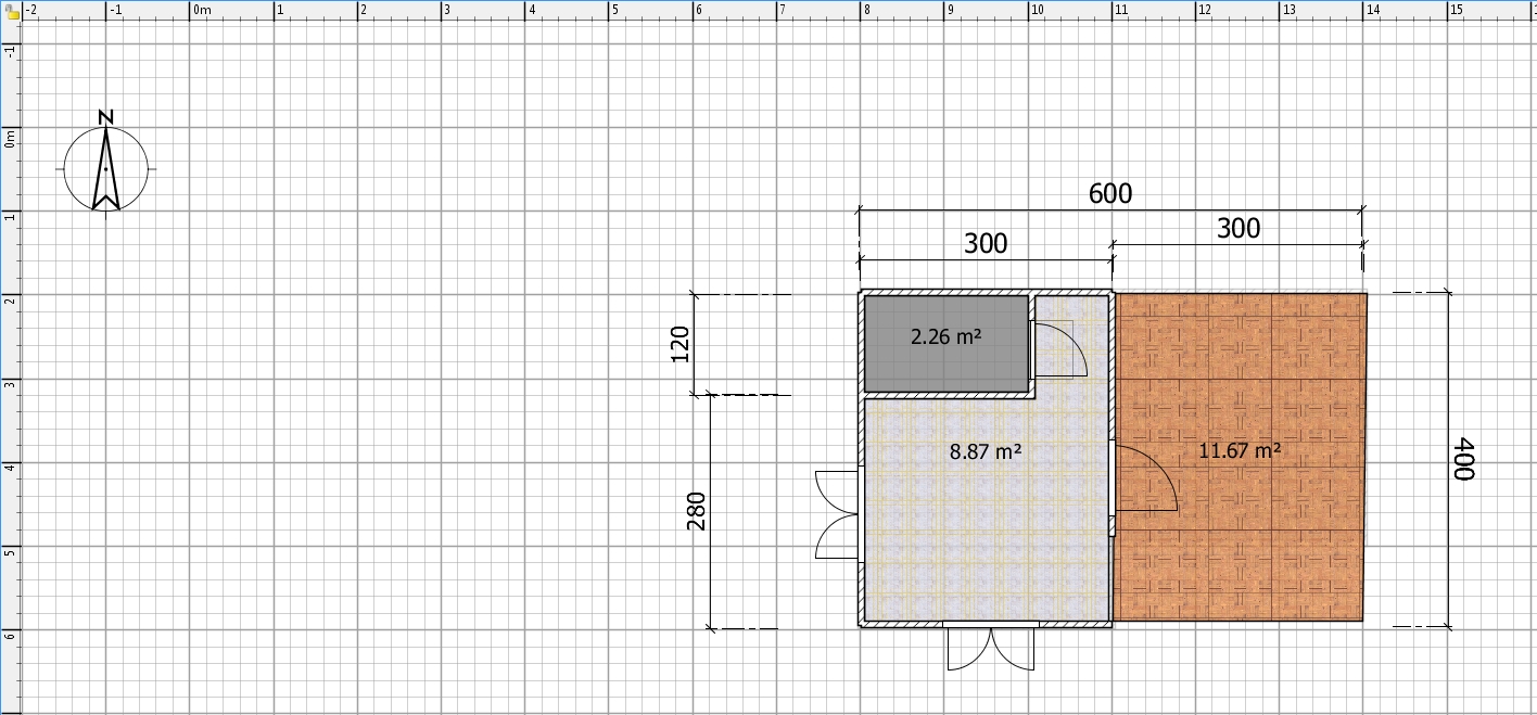 บ้านน็อคดาวน์ 2 ชั้น ขนาด ที่ 4*6 เมตร พื้นใที่ช้สวย และระเบียงทั้งชั่นบนแล้วชั้นล่าง