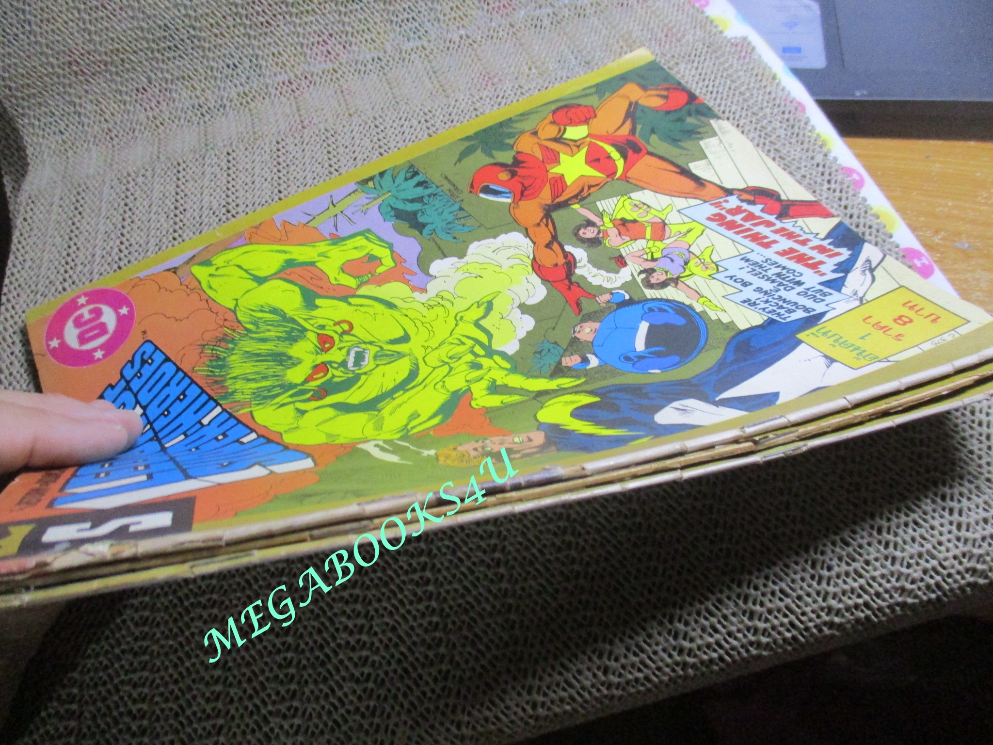 การ์ตูน LEGION OF SUPER-HEROS เล่ม 1/2/3 ปี2523 / DC / สนพ.ดีซี คอมมิคส์