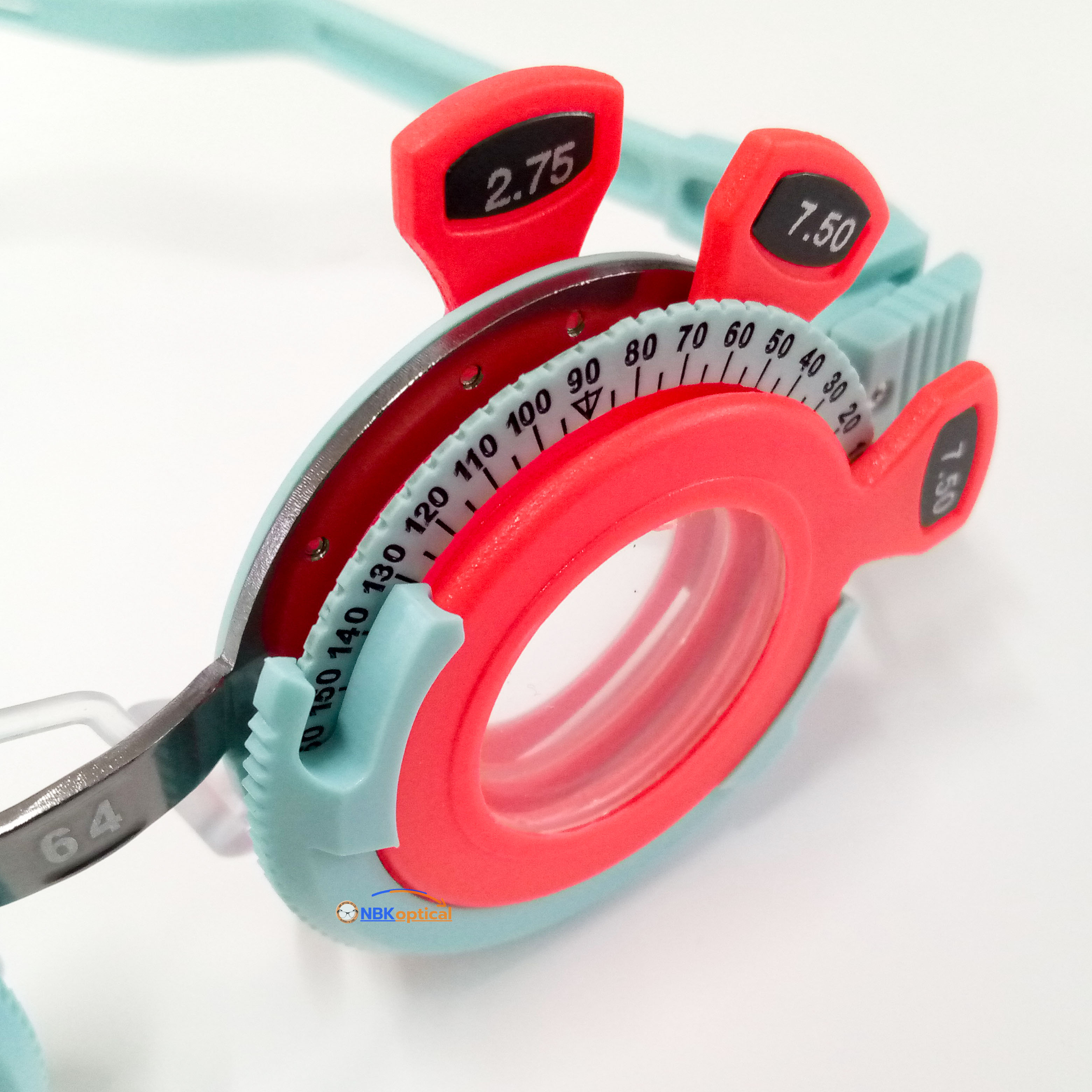 เฟรมวัดสายตา MODEL: TF-AT COLOR: TURQUOISE (เทอร์ควอยซ์สีฟ้า) PD: PD 58 ,60,62,64,66