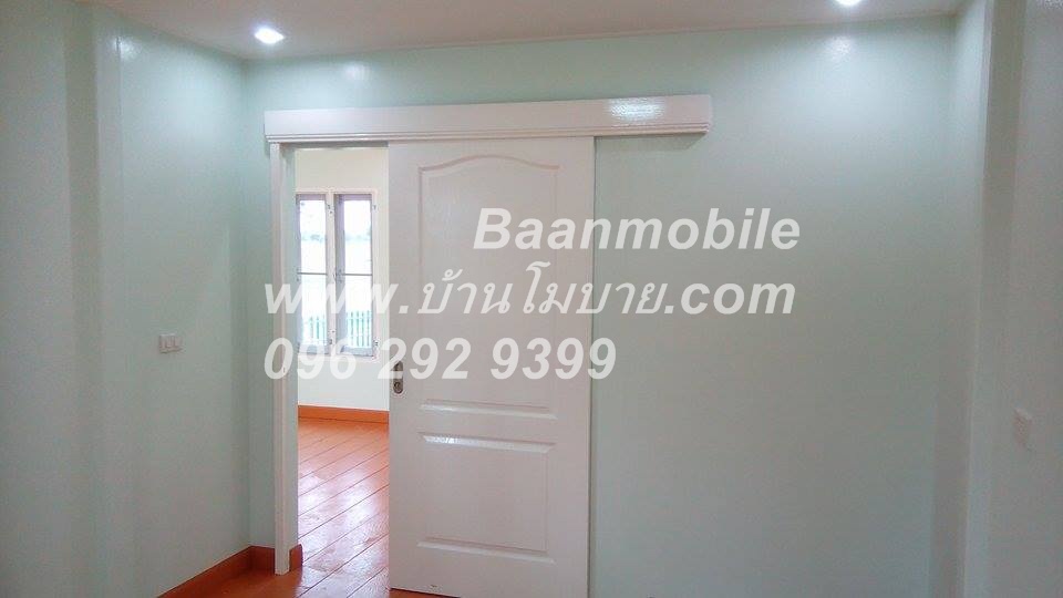 บ้านน๊อคดาวน์ ขนาด 6*7 เมตร ระเบียง 3*3 เมตร ยกสูง 2 เมตร (2ห้องนอน 2ห้องน้ำ 1ห้องรับเเขก)