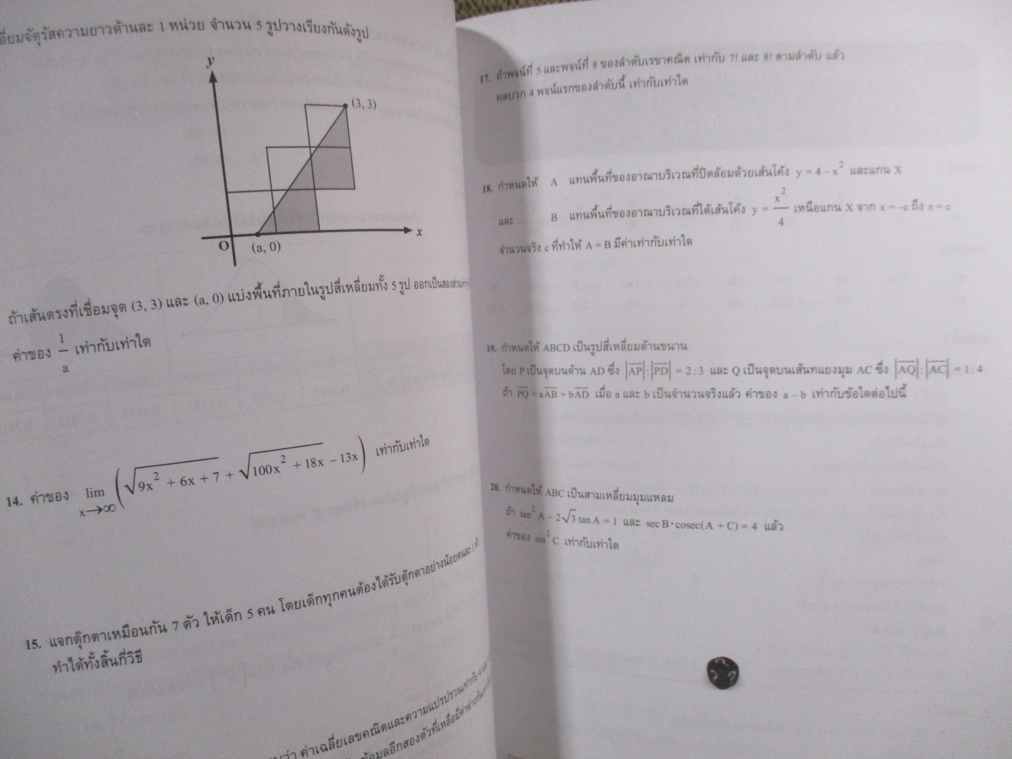 SYNTAX สุดยอดข้อสอบคณิตศาสตร์ดี ๆ ที่ต้องทำก่อนเดินเข้าห้องสอบ (หลักสูตรใหม่ สสวท)/ ณัฐ อุดมพาณิชย์ / ด้านในสะอาด ไม่มีรอยขีดเขียน /