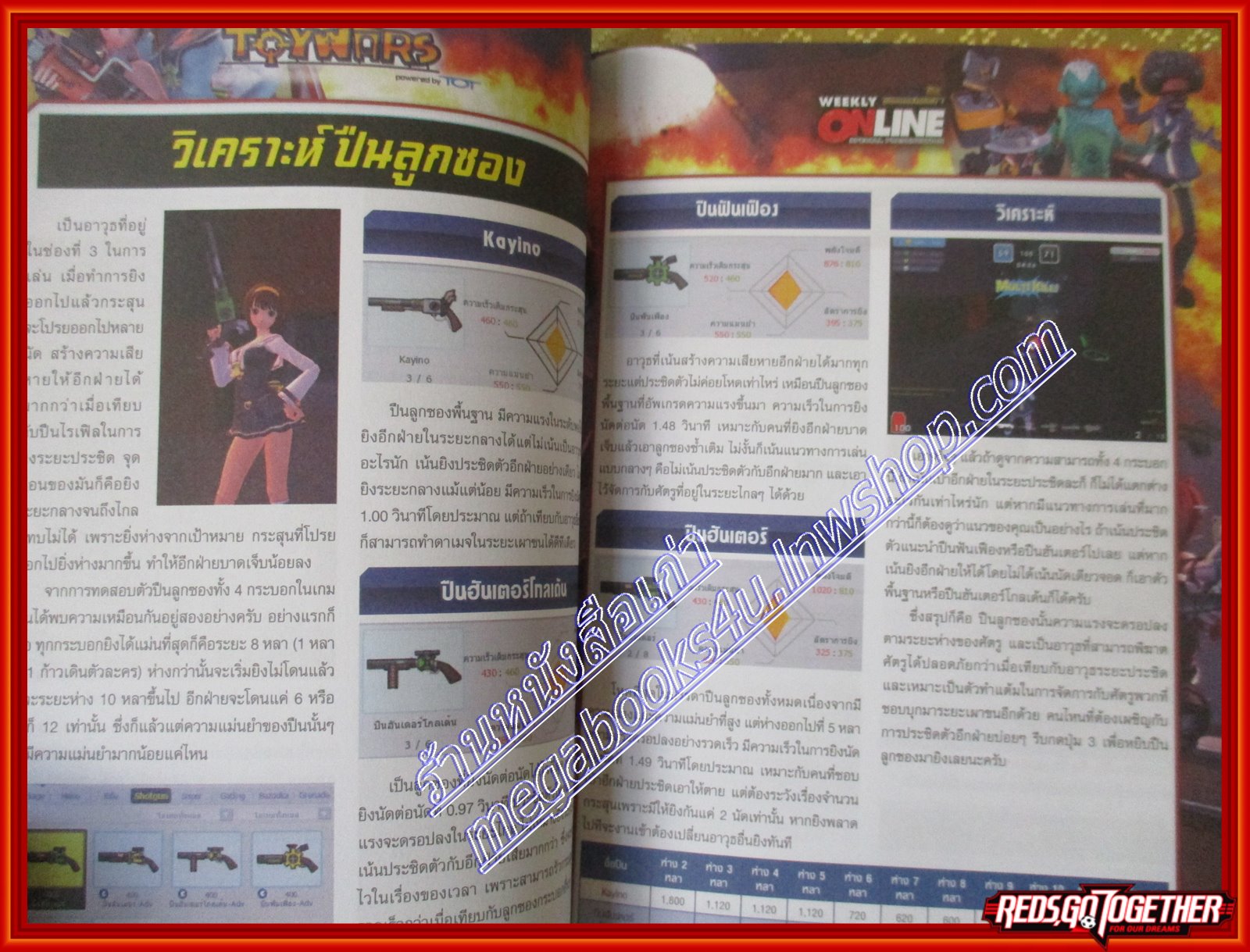 หนังสือคู่มือเกมส์ TOY WARS คัมภีร์รวมเทคนิคเทพ