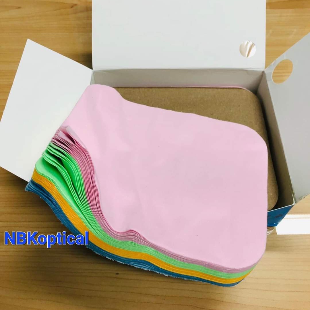 ผ้าเช็ดเลนส์แว่น Microfiber Cloth คละสี