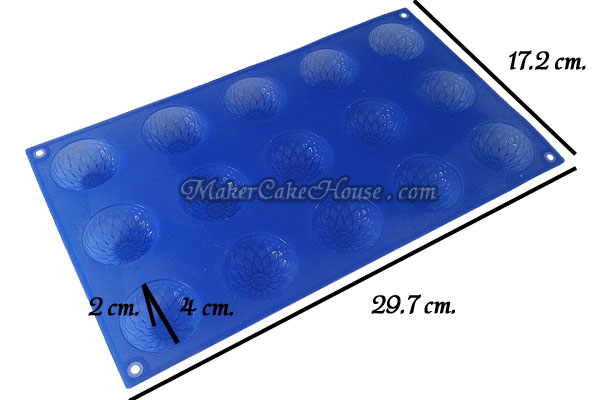 พิมพ์ซิลิโคนลายดอกบานชื่น