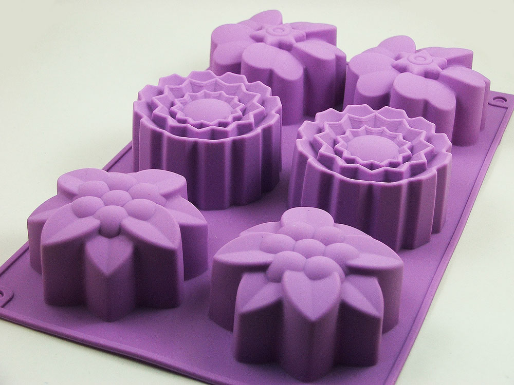 พิมพ์ซิลิโคนลายดอกไม้ 3