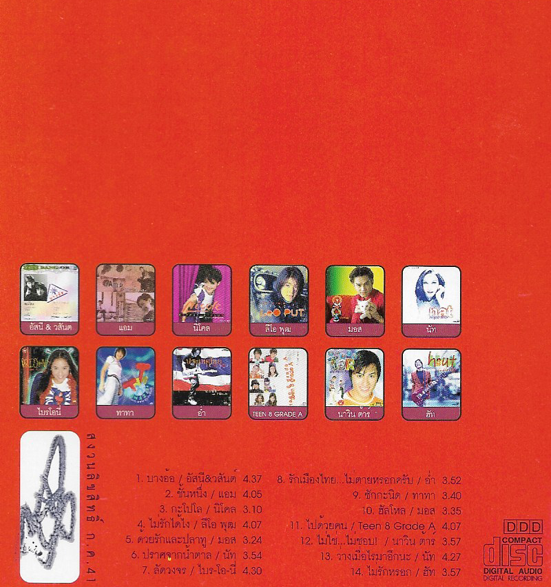 CD,Big Tracks 1 รวมสุดยอดเพลงฮิตอันดับหนึ่งครึ่งปีแรกของแกรมมี(รวมศิลปิน)(V.A.T)(2541)