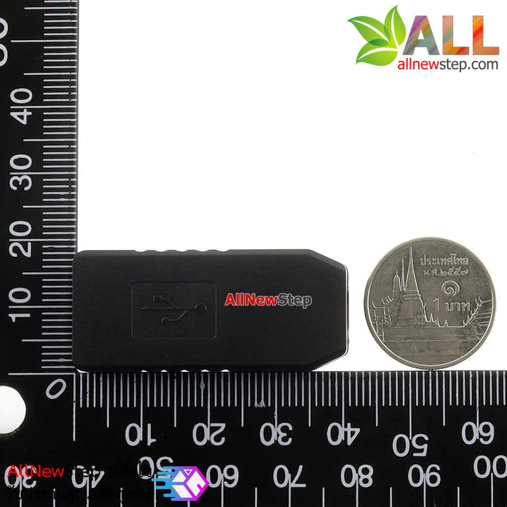 กล่องพลาสติกอเนกประสงค์ กล่อง USB shell black ขนาด 13x30mm