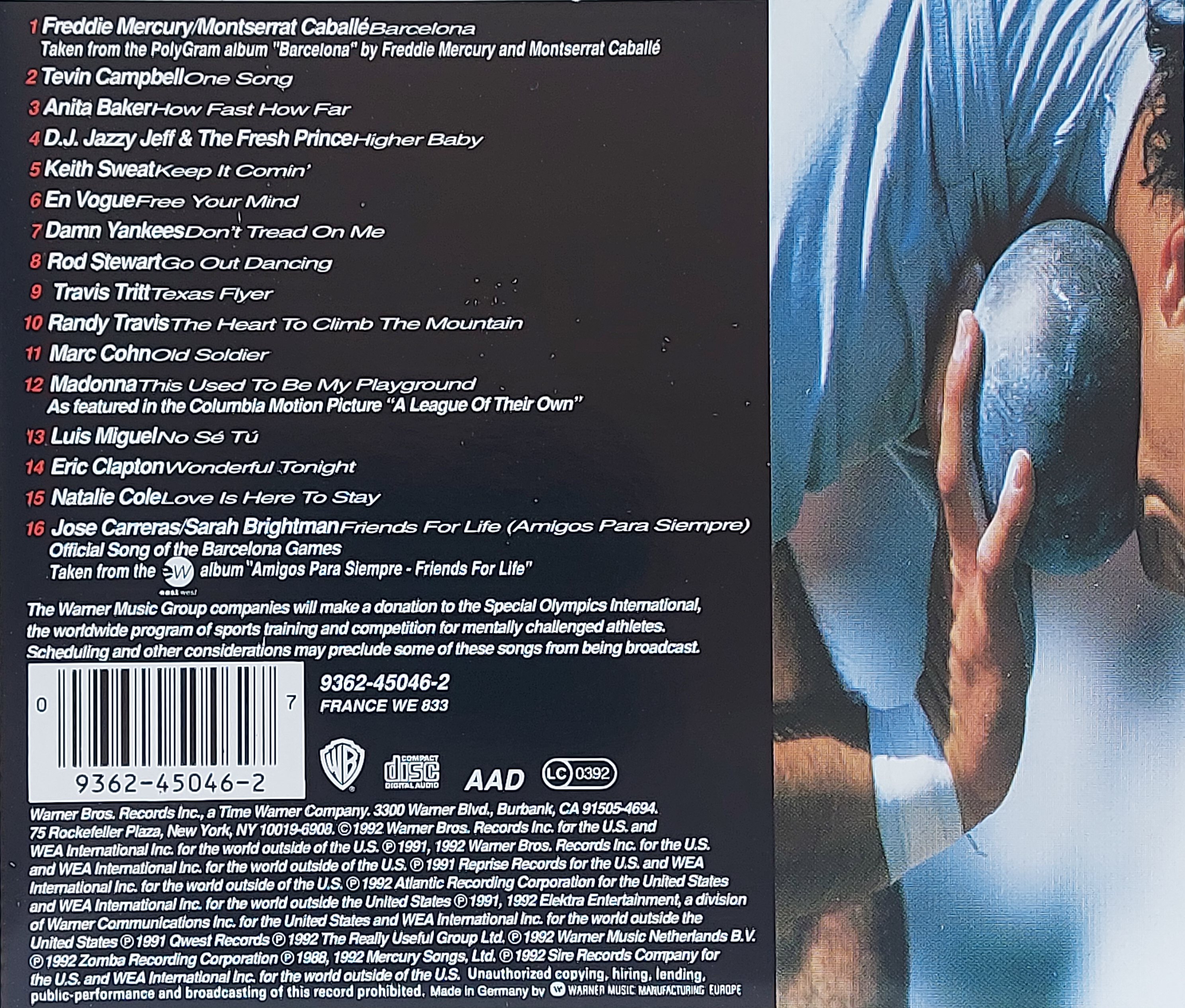 Used CD,Barcelona Gold (A)(Various Artists)(1992)(Germany)