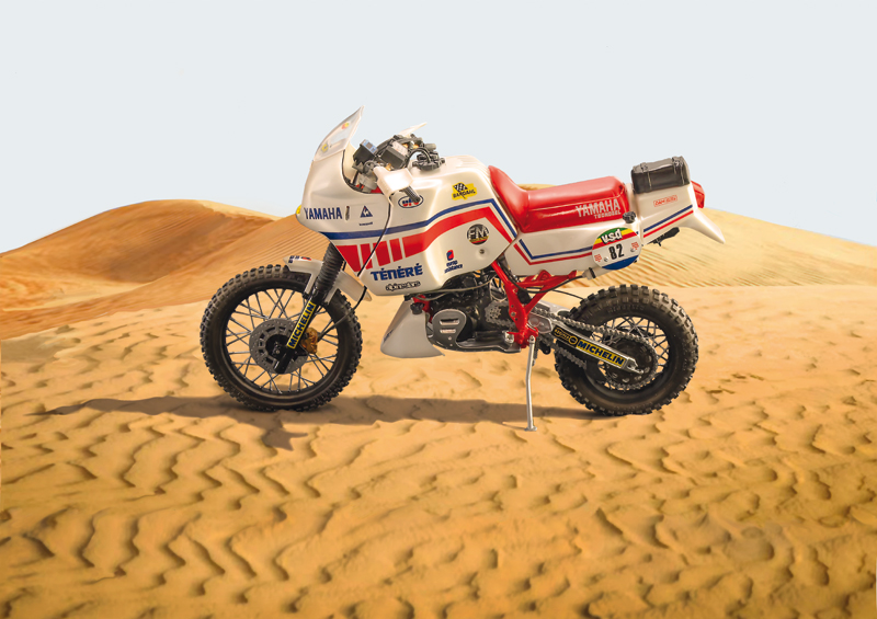 1/9 YAMAHA Ténéré 660cc Paris Dakar 1986