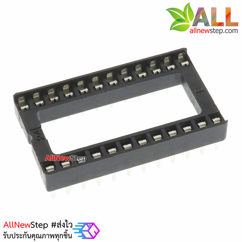 Socket IC 24 ขาแบบกว้าง socket 24p