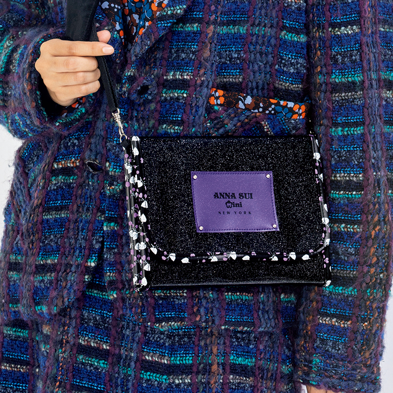 ❌เลิกจำหน่าย ❌ ANNA SUI mini 10th ANNIVERSARY BOOK กระเป๋าสะพาย PVC