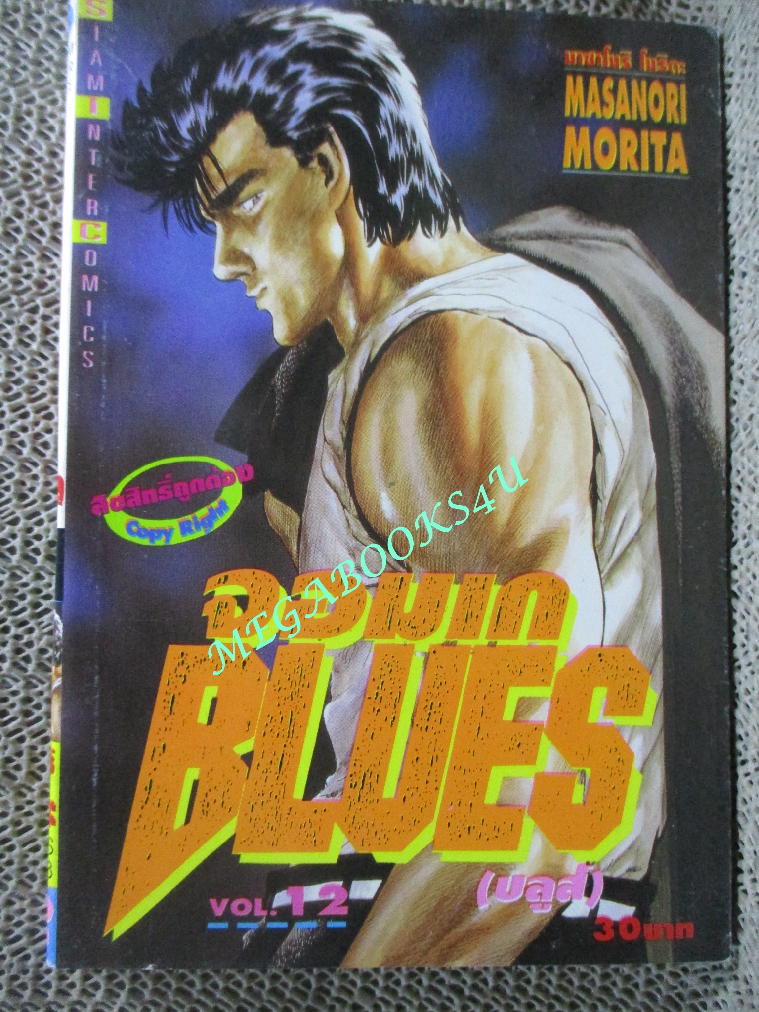 การ์ตูนบ้าน จอมเก BLUES (บูลส์) ขายแยกเล่ม เล่ม 07, 08, 09, 10, 11, 12,13, 14, 15, 16, 17, 35, 40, สนพ.สยามฯ เล่มละ20บาท การ์ตูนบ้าน