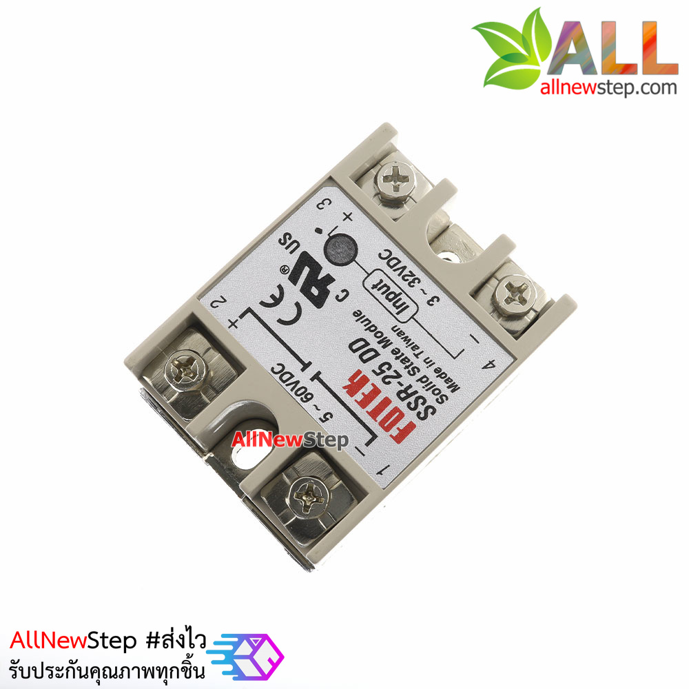 FOTEK 25DD ssr relay รีเลย์แบบไร้สัมผัส 5-60VDC 5A
