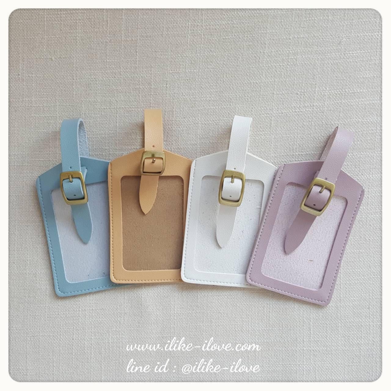 แท็กห้อยกระเป๋าหนัง#805