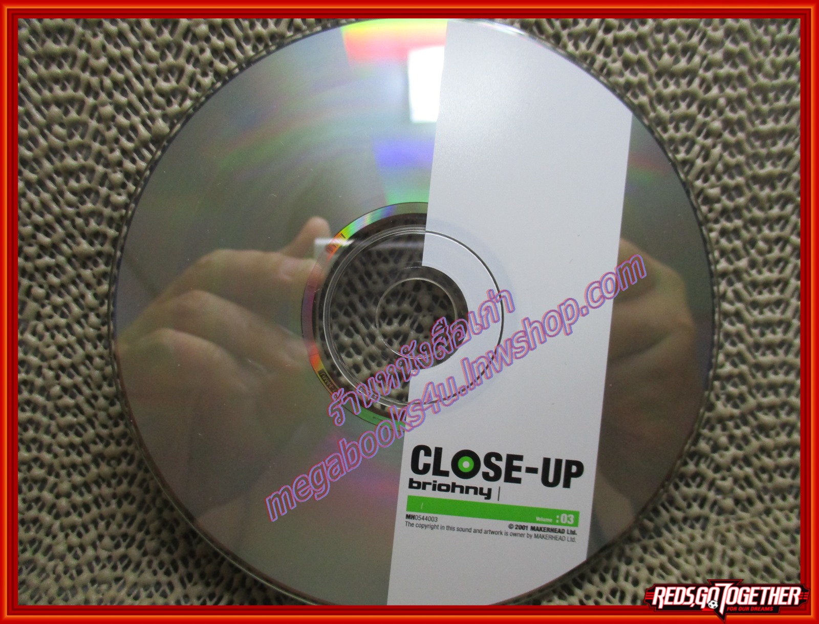 ซีดีเพลงไทยสากล BRIOHNY ไบรโอนี่ อัลบั้ม CLOSE UP /// ปกสวย แผ่นสวย