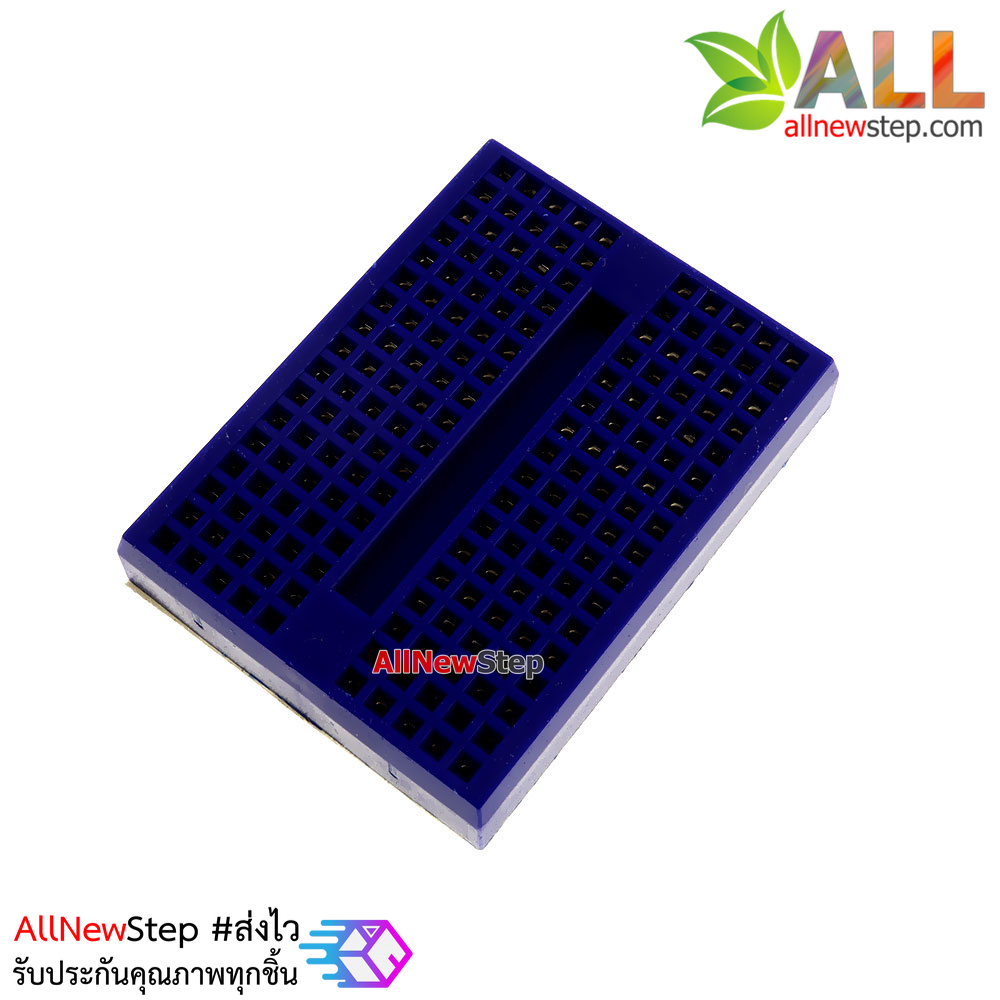 Breadboard 170 holes สีน้ำเงิน