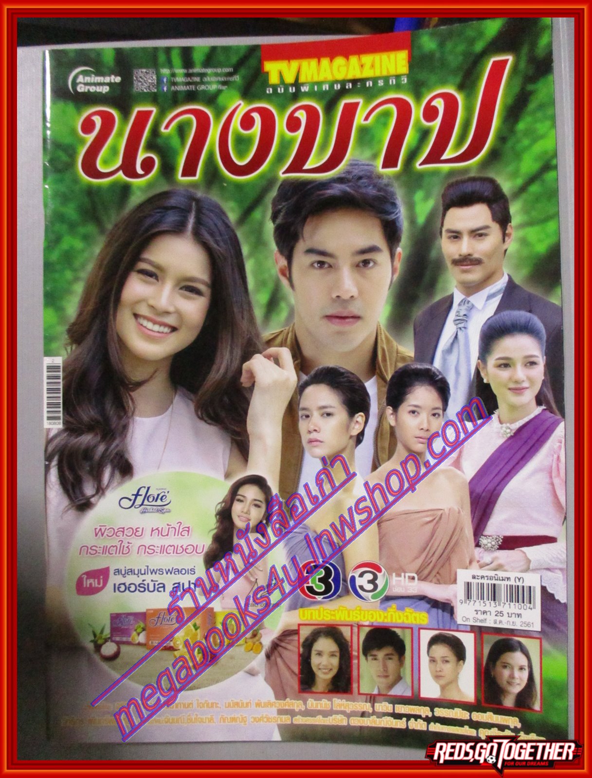 นิตยสารเรื่องย่อละครโทรทัศน์ นางบาป ปี2561 โดย จรณ ปรียากานต์ ใจกันทะ