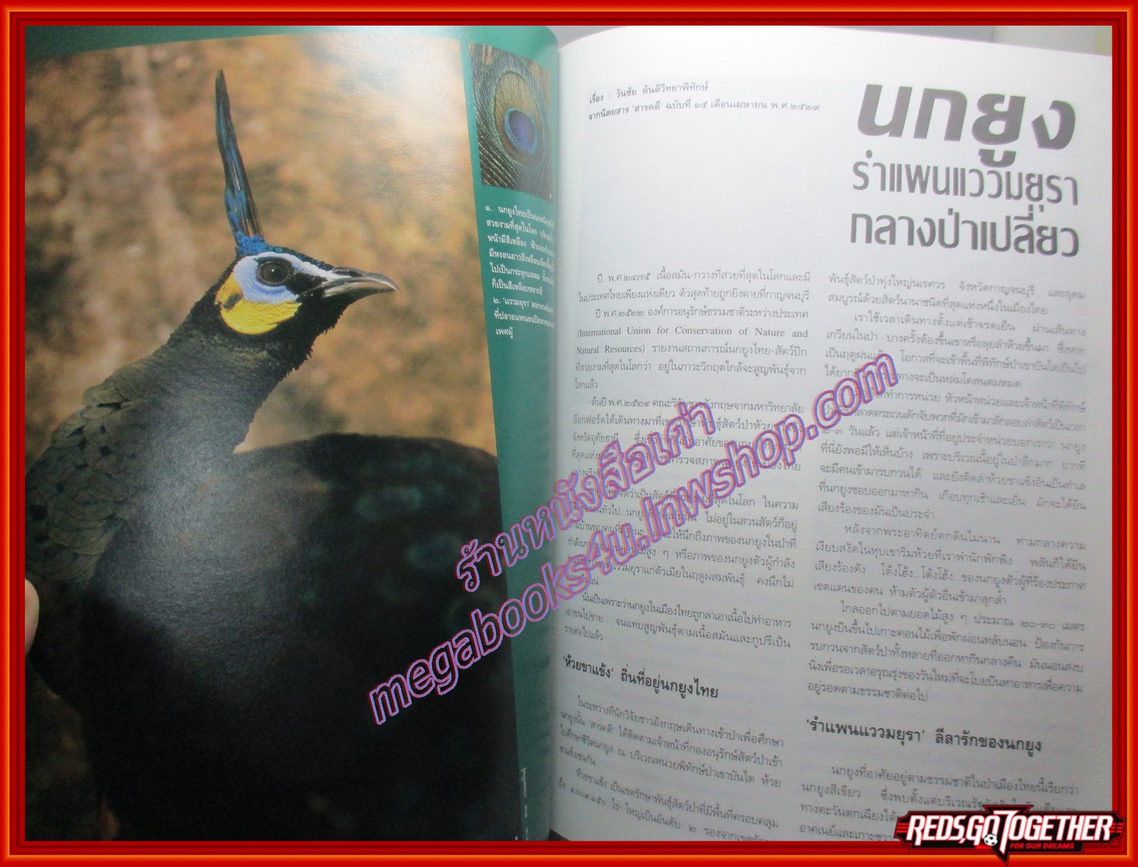 นิตยสารสารคดี ฉบับพิเศษ ห้วยขาแข้ง มรดกสัตว์ป่าและพืชพันธ์ของโลก