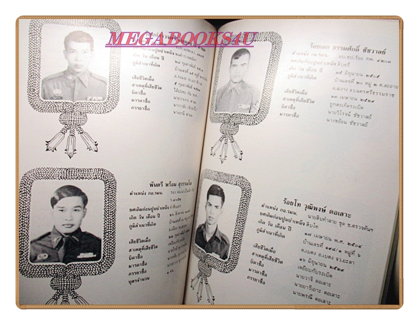 อนุสรณ์ในงานพระราชทานเพลิงศพ ผู้เสียชีวิตเนื่องจากปฏิบัติหน้าที่ราชการพิเศษในการรักษาความมั่นคงภายใน2530