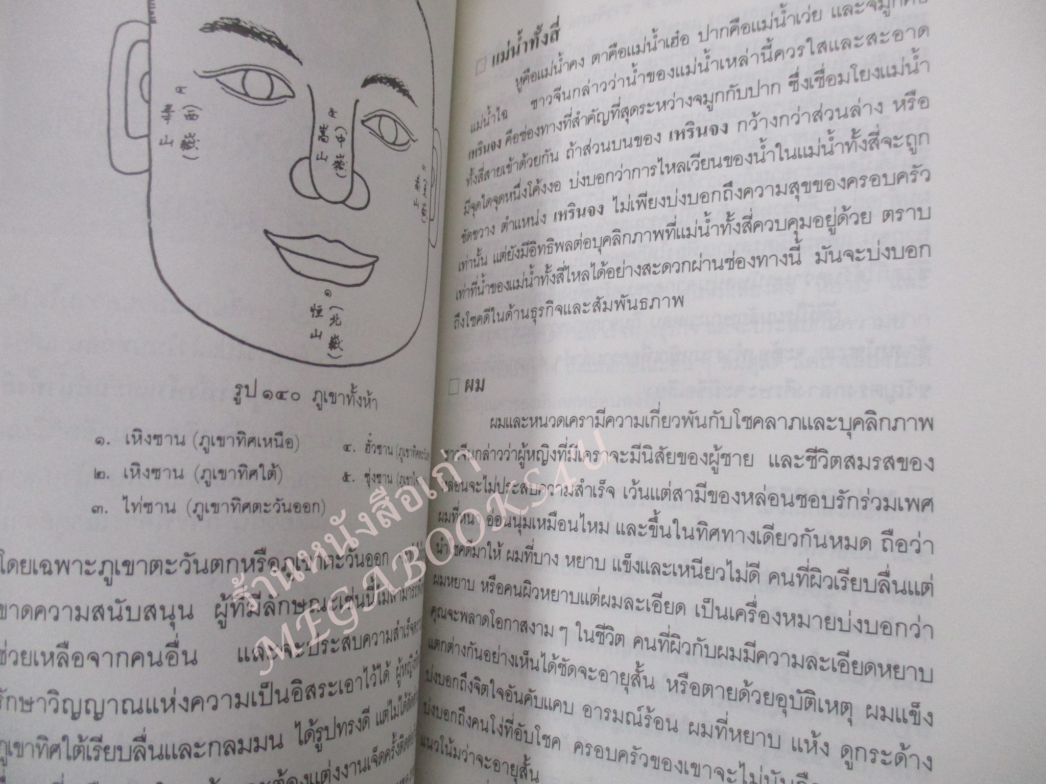 หนังสือ โหงวเฮ้ง วิชานรลักษณ์ ศาสตร์แห่งการทำนายบุคลิกลักษณะ (Lines of Destiny) อำนวยชัย ปฏิพัทธ์เผ่าพงศ์ / กระดาษมีจุดประปราย ปกมีรอยพับ