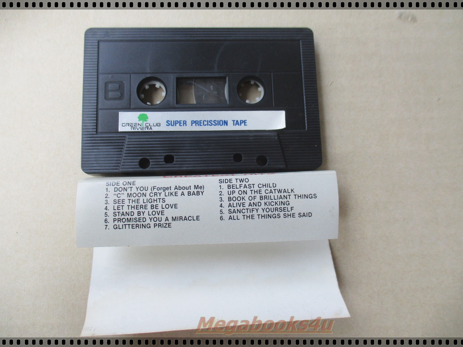 เทปเพลงสากล SIMPLE MINDS GREATEST HITS