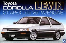 1/24 TOYOTA Corolla Levin GT-APEX (Late Type w/engine)