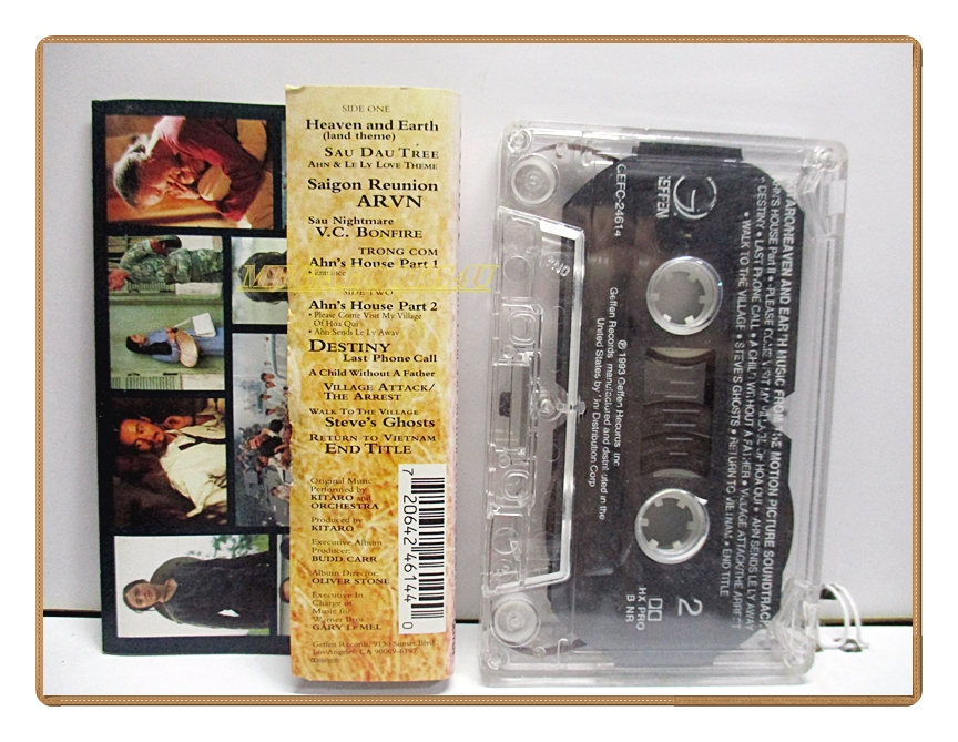 ขายเทปเพลงเก่า KITARO / HEAVEN&EARTH