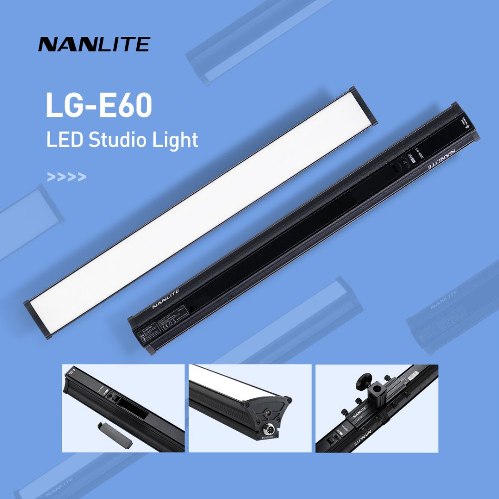 NANLITE LG-E60 4KIT LED Studio Light