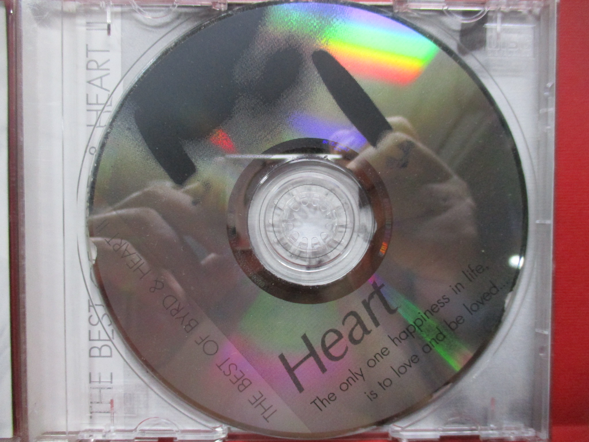 ซีดีเพลงไทยสากล เบิร์ดกะฮาร์ท Bird & Heart อัลบั้ม รวมฮิต // ปก และ แผ่นมีรอยเล็กน้อย