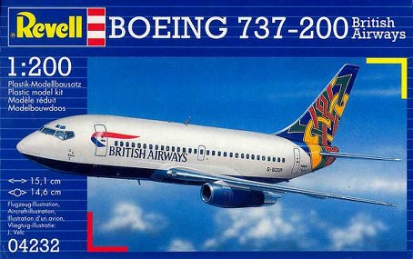 1/200 Boeing 737-200 British Airways