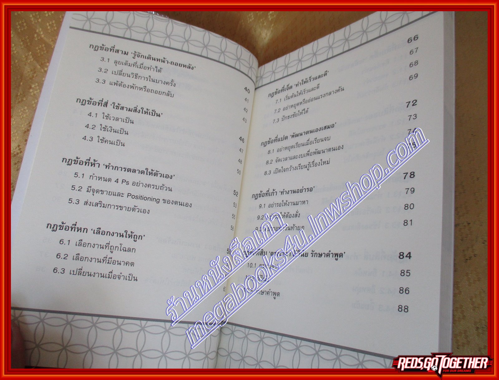 33กฎทอง สู่ความสำเร็จชีวิตทำงาน (มือสอง) (สภาพ85-95%)