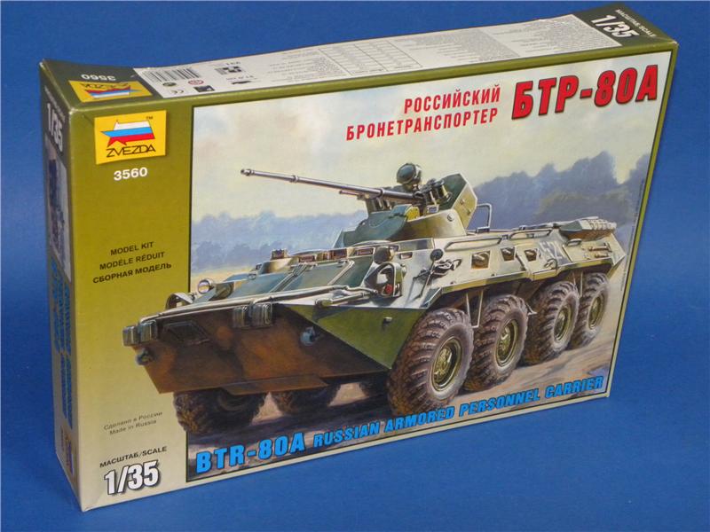 1/35 BTR-80A Soviet personnel carrier