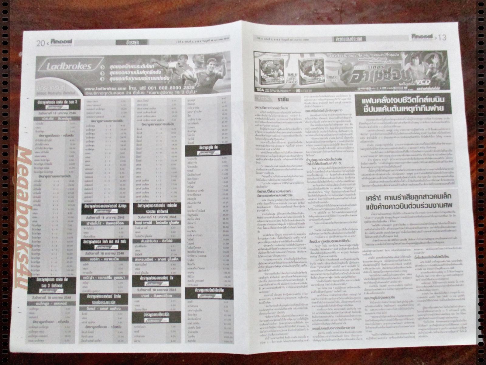 โปสเตอร์ปฏิทินนักเทนนิส โรเจอร์ เฟเดอเรอร์