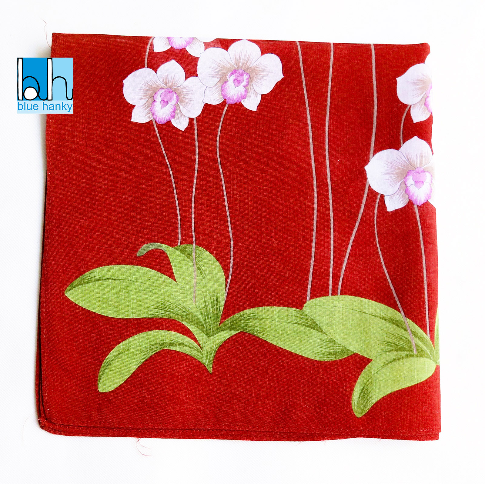 #93 18" ญี่ปุ่น ผ้าเช็ดหน้ามือ2 สภาพดี ผ้าเช็ดหน้าผืนใหญ่