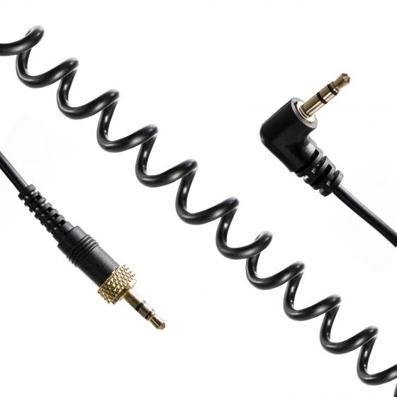Saramonic SR-UM10-C35 Replacement 3.5mm Locking to 3.5mm Coiled Output Cable