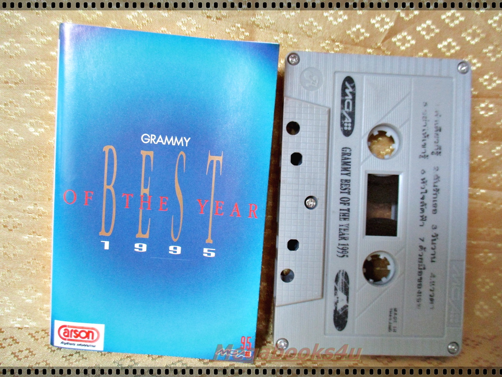 เทปเพลงไทยสากล อัลบั้ม GRAMMY BEST OF THE YEAR 1995