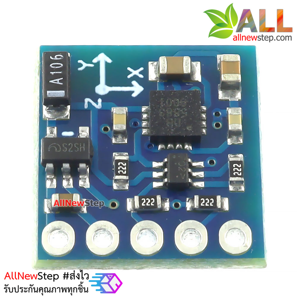 โมดูล GY-271 QMC5883L/HMC5883L โมดูลเซ็นเซอร์เข็มทิศ 3 แกน สำหรับ Arduino ESP32 ESP8266