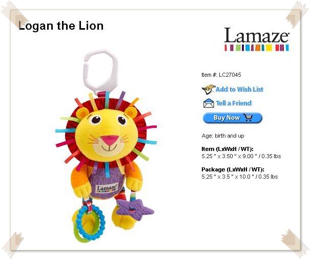 พี่สิงโตLamaze สีสวย