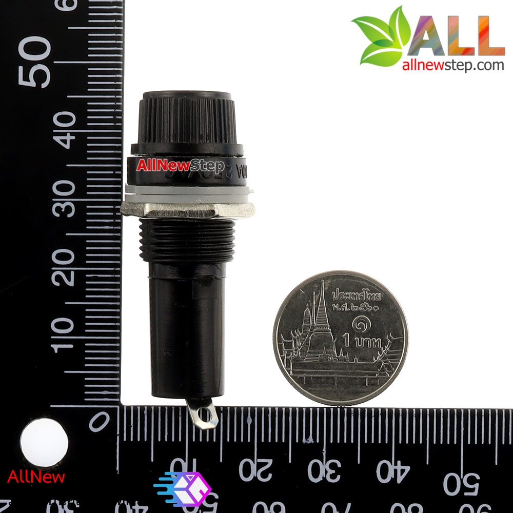 กระปุกฟิวส์ fuse holder 6x30mm
