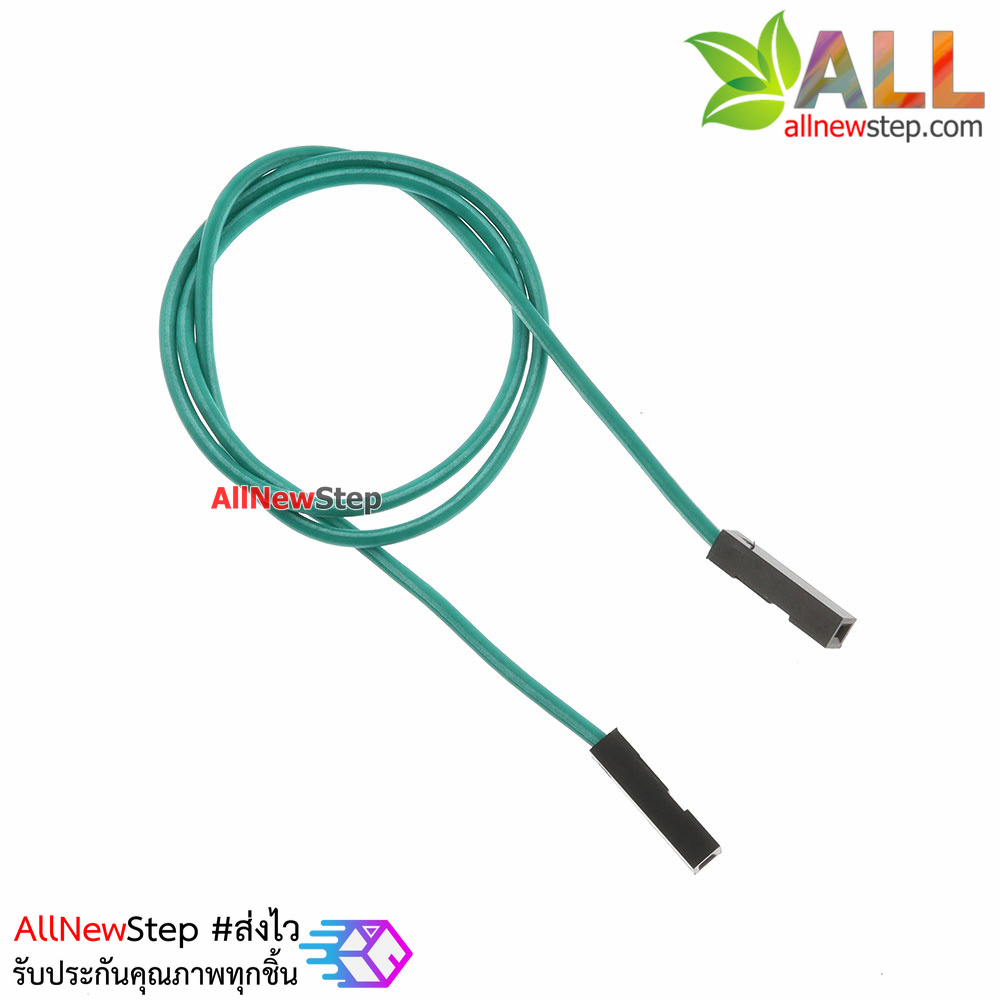 สายจัม เมีย-เมีย Jump Wire (Female to Female) สายไฟ ยาว 30cm. คละสี จำนวน 1 เส้น